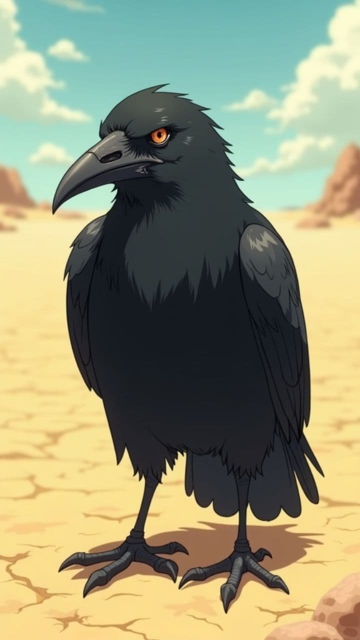 غراب العبرة والأمل