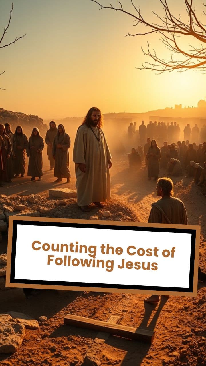 Counting the Cost of Following Jesus