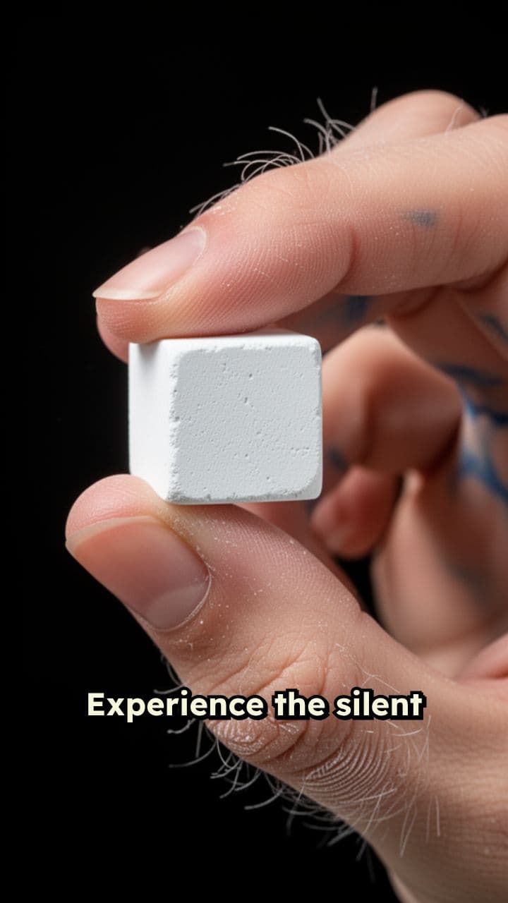 Tactile Dissolution: The Chalk ASMR