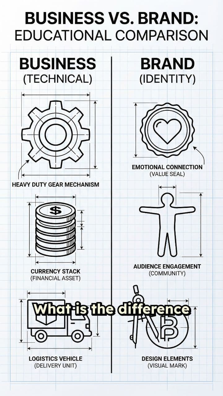 Business vs Brand: Key Differences