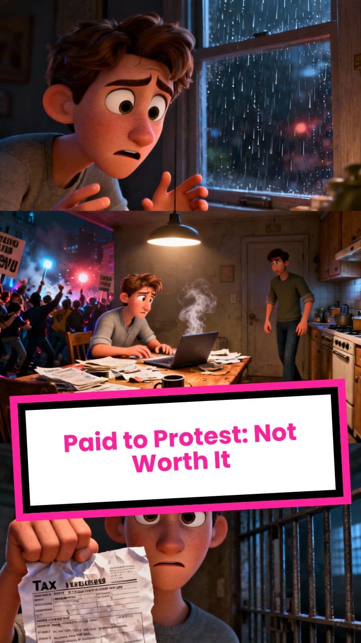 Paid to Protest: Not Worth It