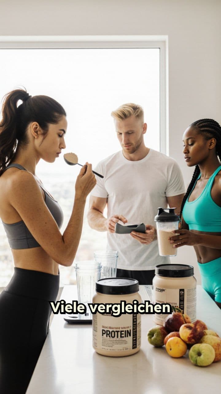 Proteinoptionen für jede Trainingsroutine