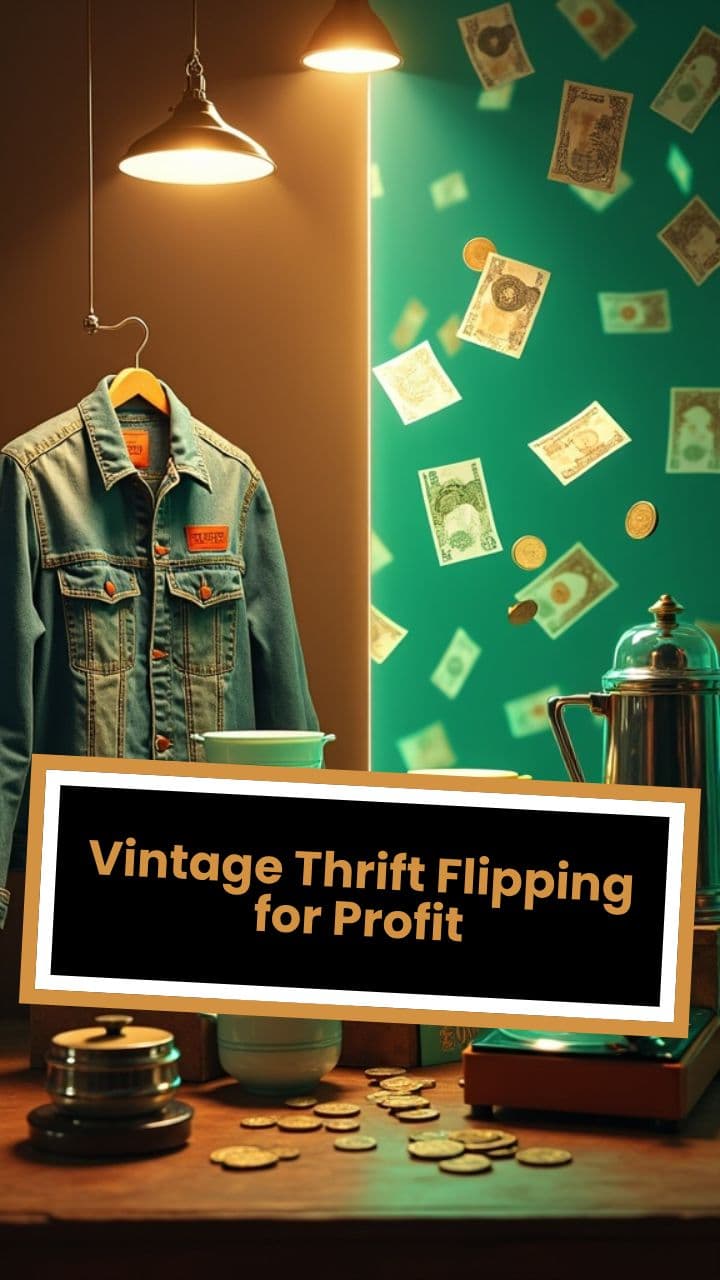 Vintage Thrift Flipping for Profit