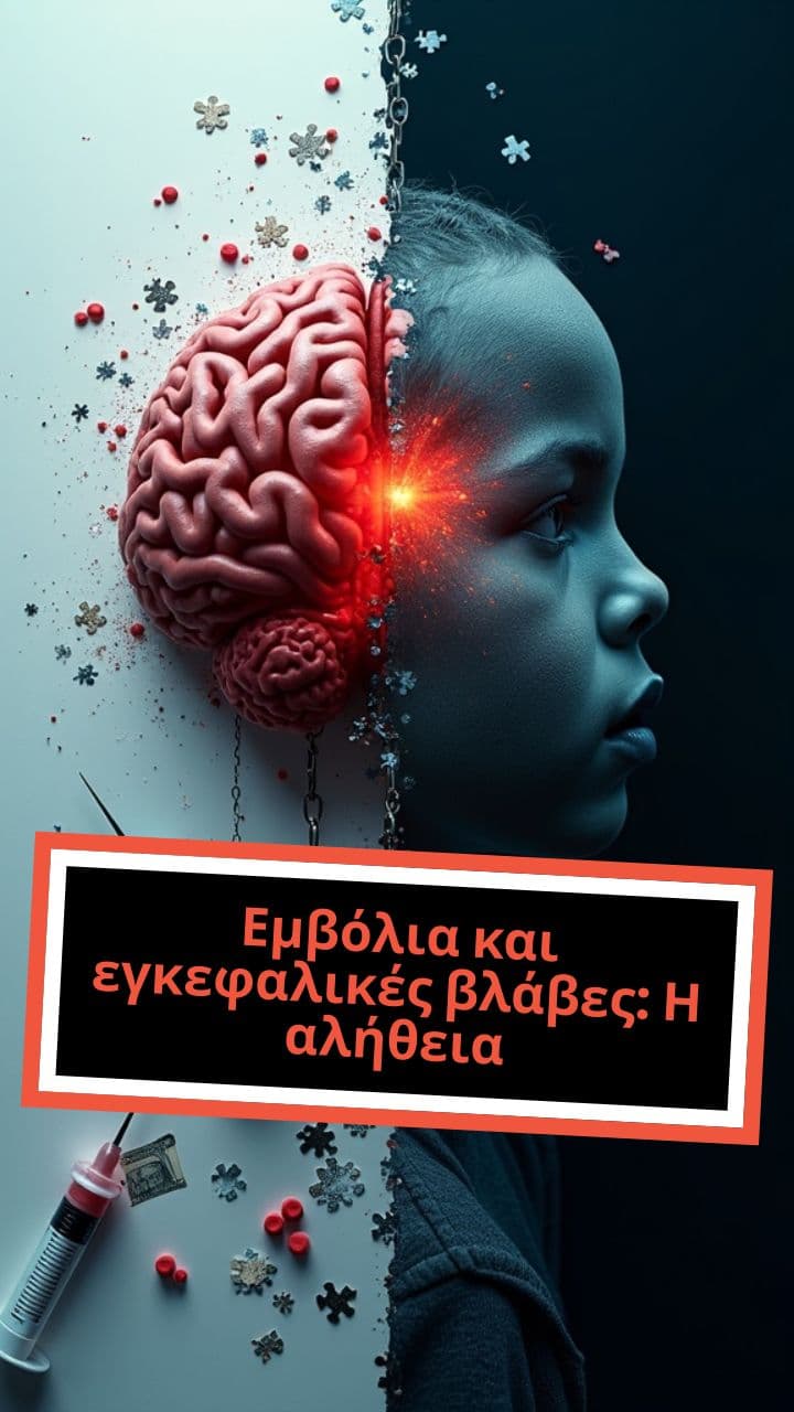 Εμβόλια και εγκεφαλικές βλάβες: Η αλήθεια