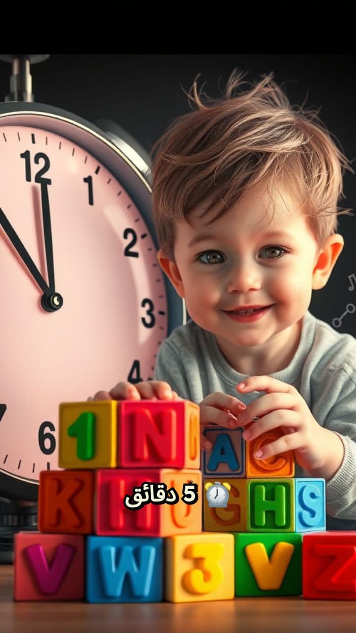 5 دقائق لتطوير لغة طفلك