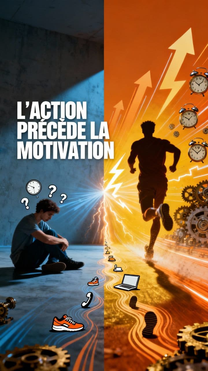 L'action précède la motivation