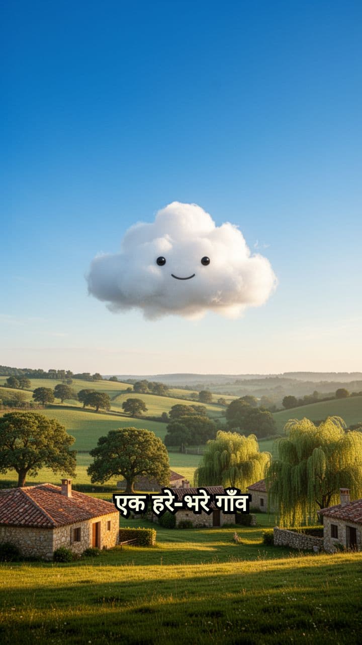 नन्हा बादल और उसकी दोस्ती