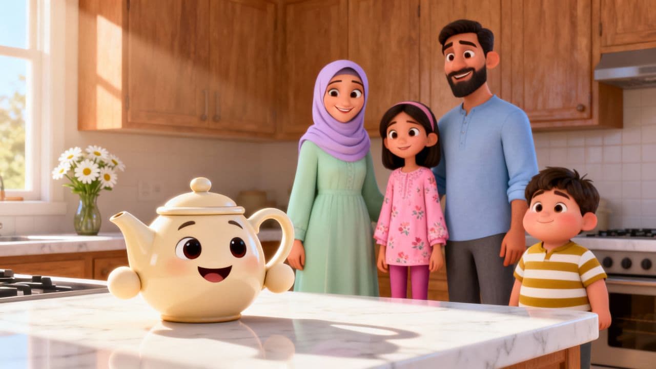 Thankful Little Teapot Rhyme