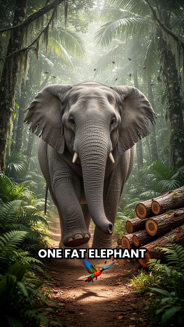 Elephant Chain Reaction Rhyme