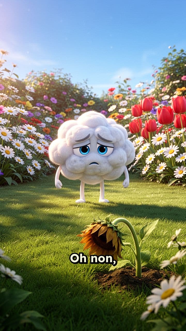 Lulu le Nuage et la Fleur