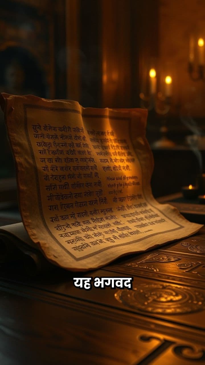 अर्जुन और कृष्ण का संवाद