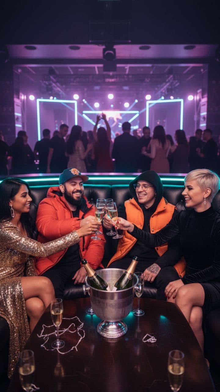 Champagne, Rap, and a Wild Night