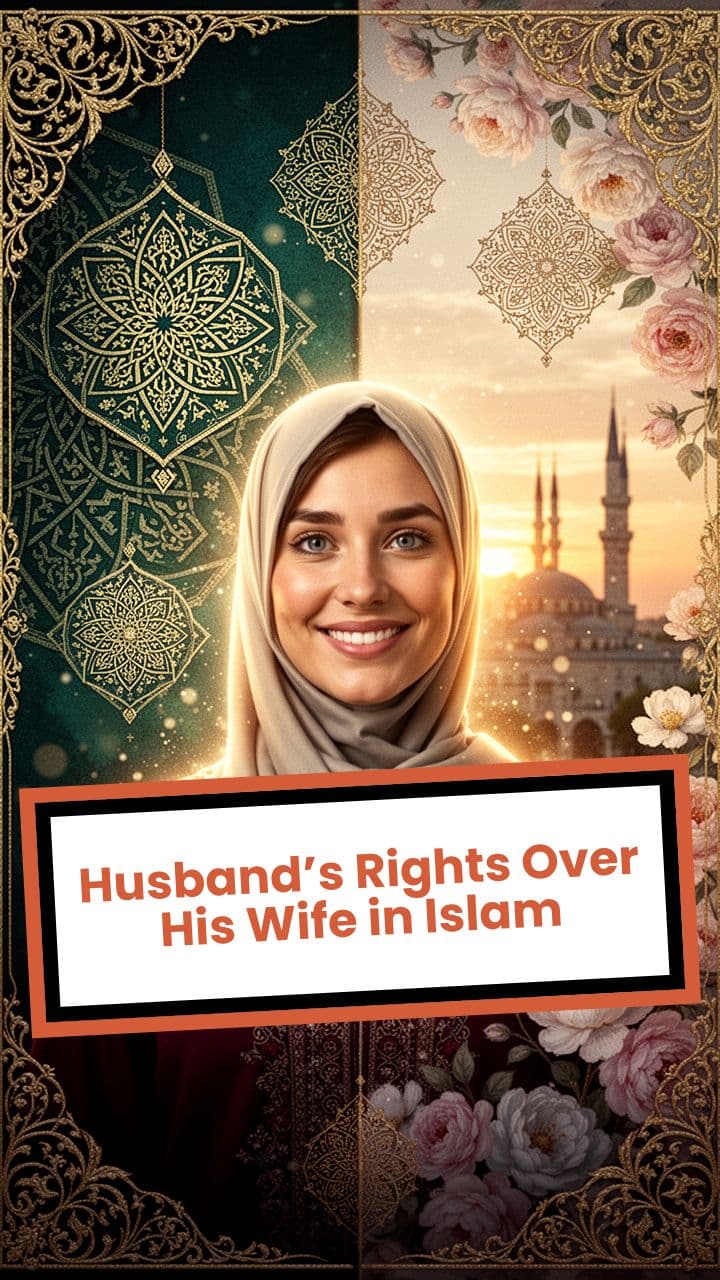 Husband’s Rights Over His Wife in Islam