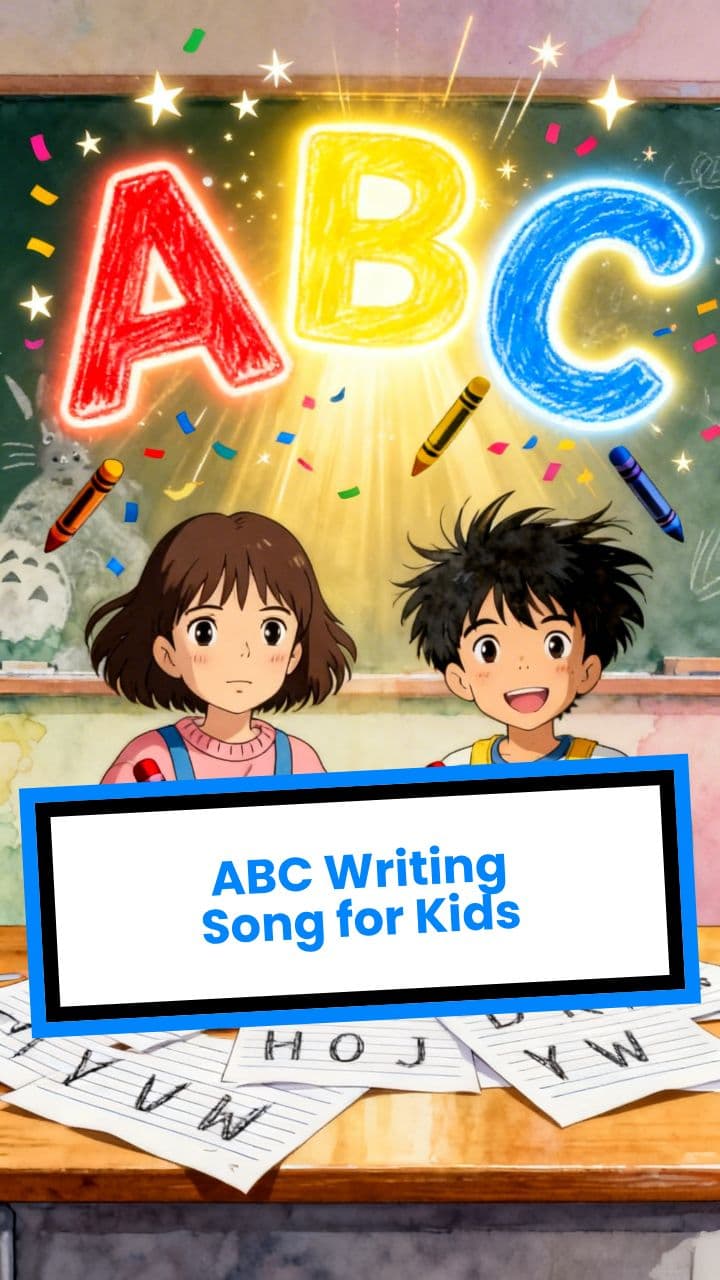 ABC Writing Song for Kids