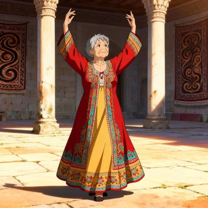 Mother's Bukharian Dance