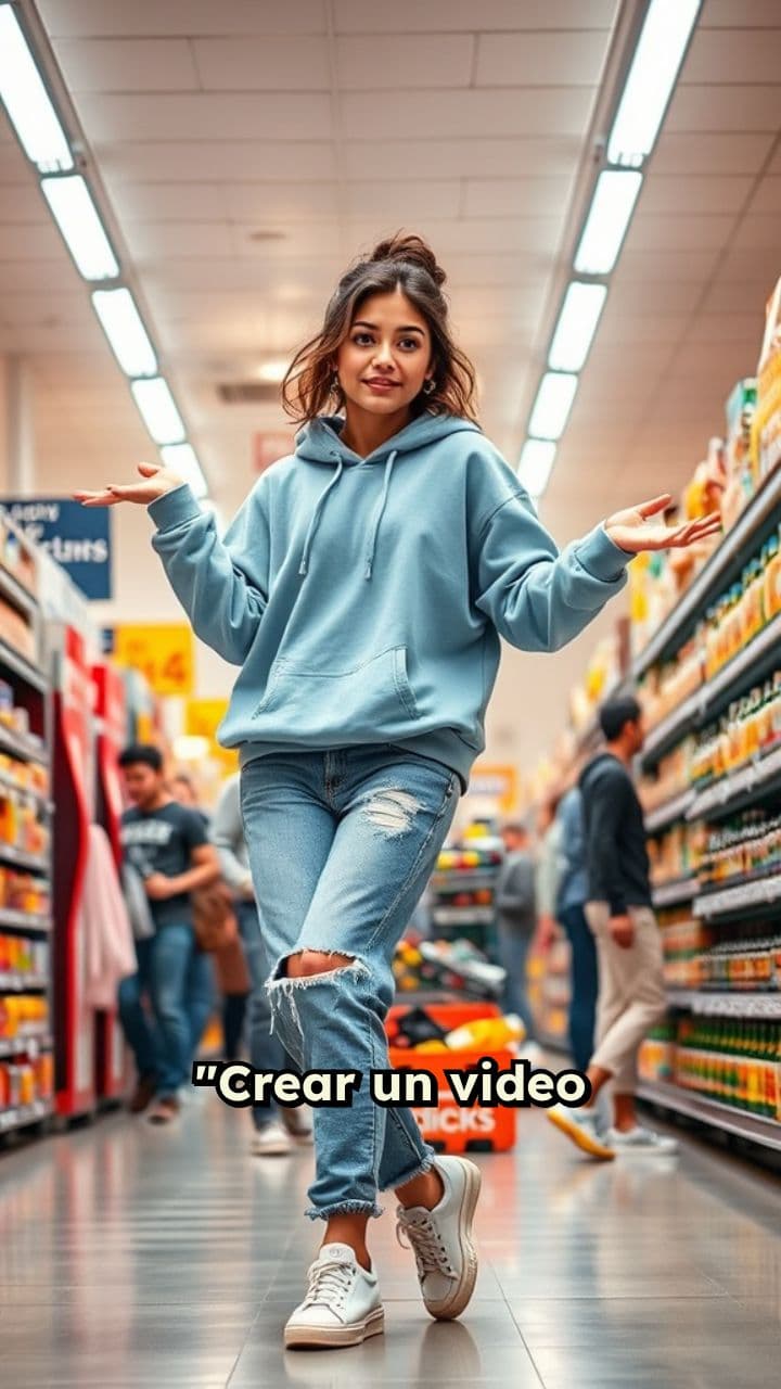 ¡Bailando y un pájaro sorpresivo!