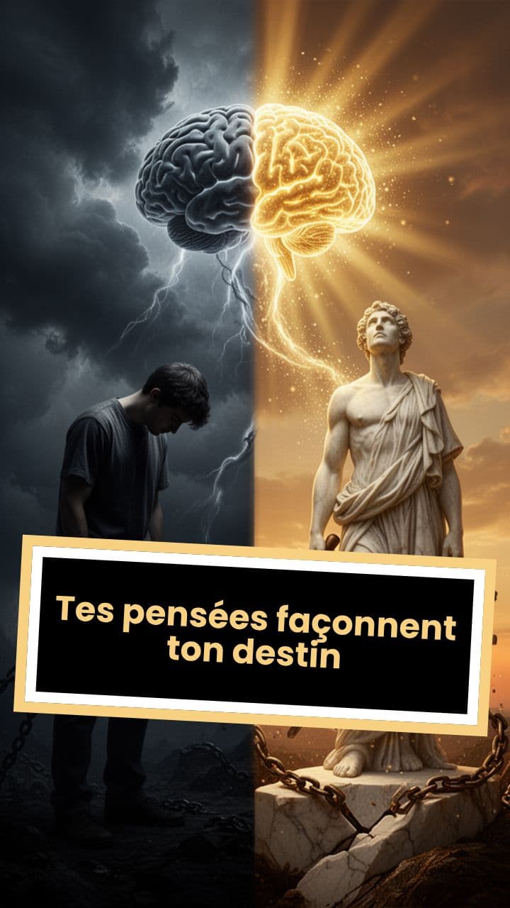 Tes pensées façonnent ton destin