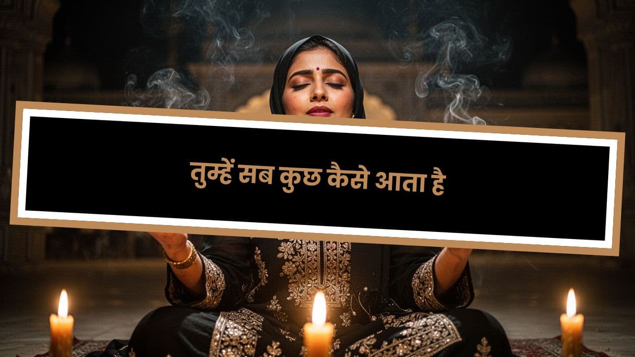 तुम्हें सब कुछ कैसे आता है