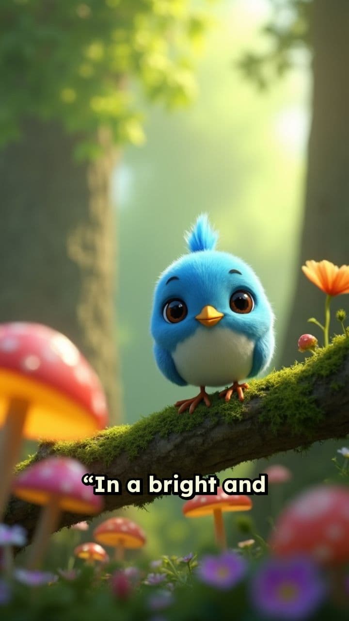 Le petit oiseau et le grain d'or