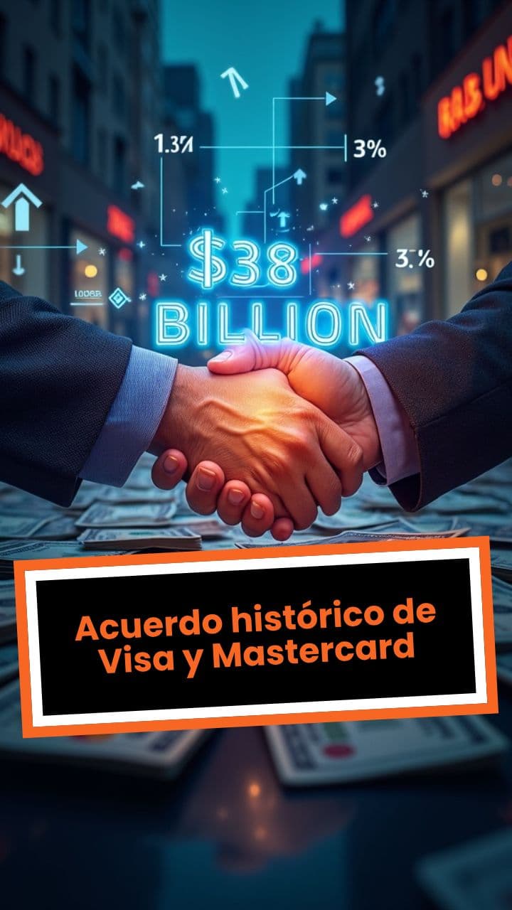 Acuerdo histórico de Visa y Mastercard