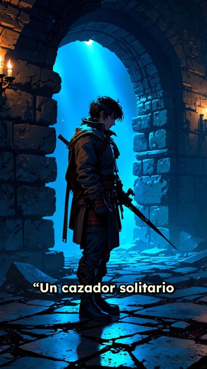 El cazador y el monstruo en la mazmora