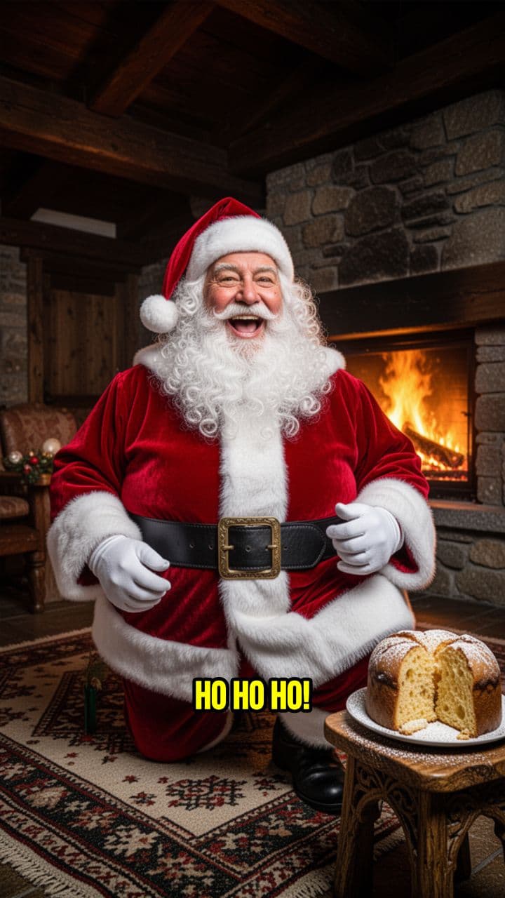 Avvertimento di Babbo Natale ai bambini