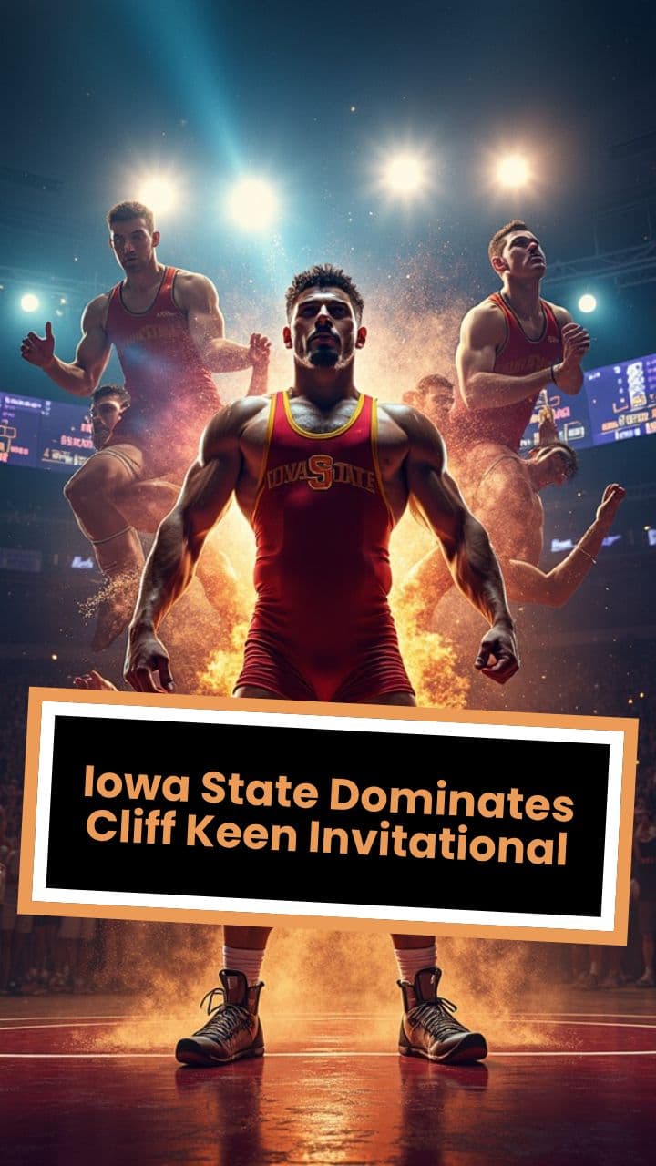 Iowa State Dominates Cliff Keen Invitational