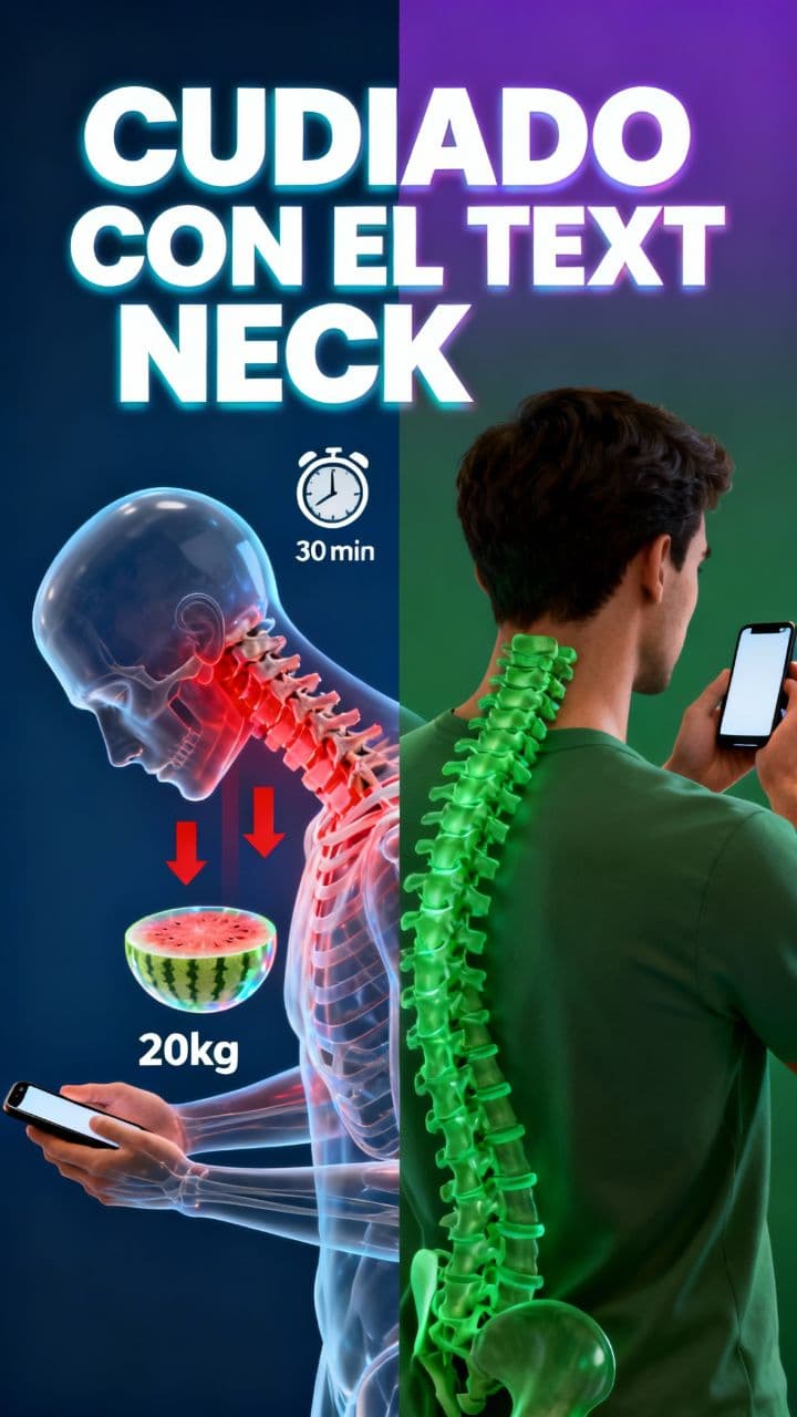 Cuidado con el text neck