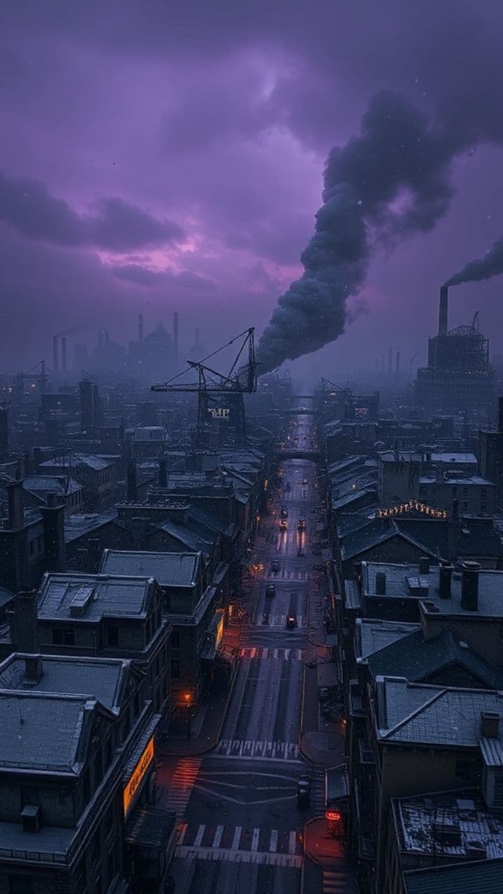 Black Snowfall Christmas