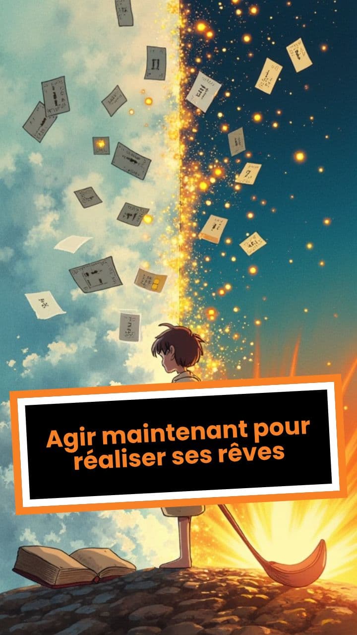 Agir maintenant pour réaliser ses rêves