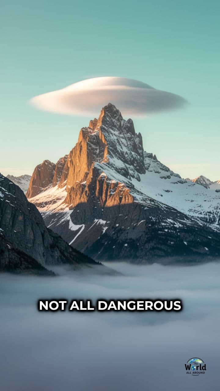 Lenticular Clouds Signal Hidden Turbulence