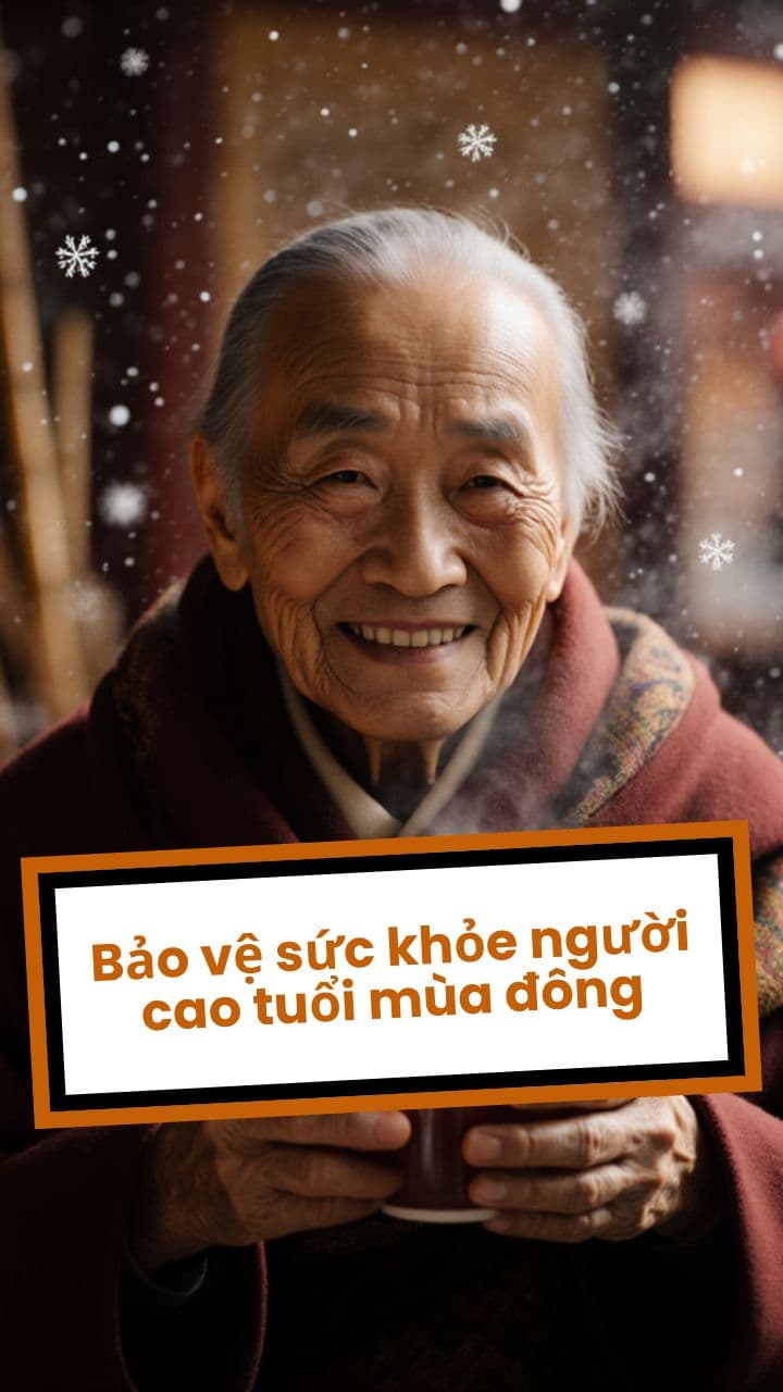 [Chị Thương] Bảo vệ sức khỏe người cao tuổi mùa đông