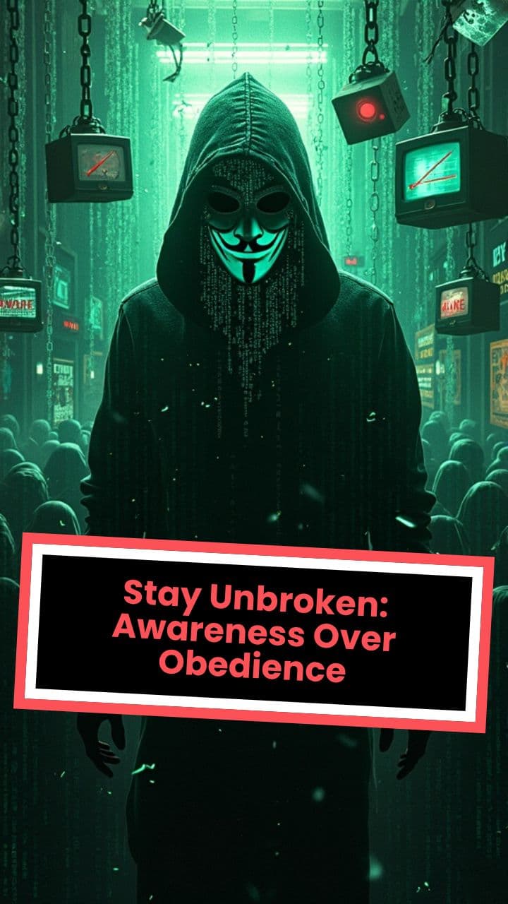 Stay Unbroken: Awareness Over Obedience