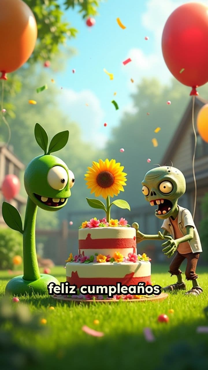 Cumpleaños de Plantas vs. Zombies