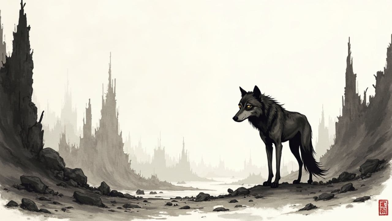 Le loup et la beauté perdue