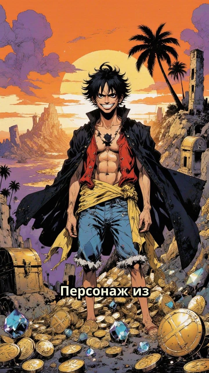 Луффи становится королем пиратов