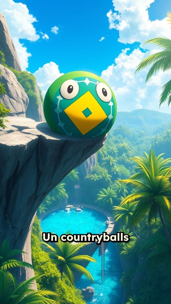 Countryballs: Hola manito, haré un waterdrop