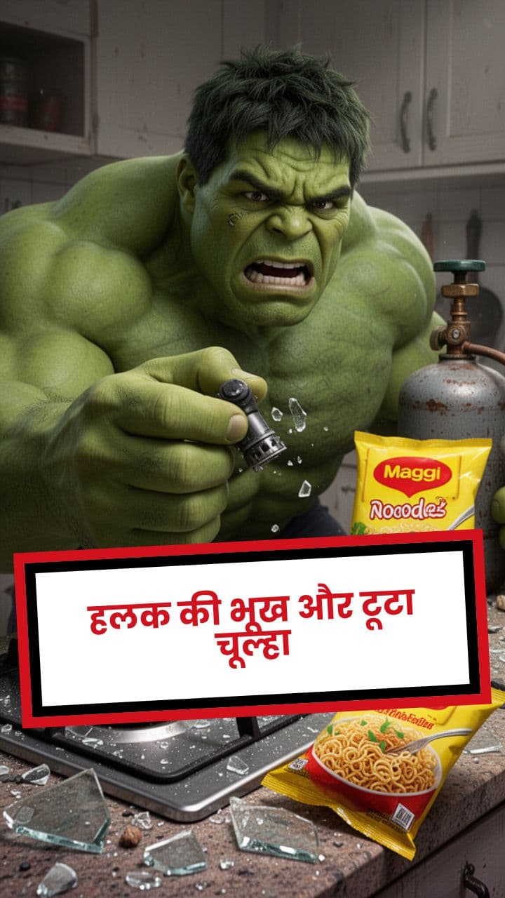 हलक की भूख और टूटा चूल्हा