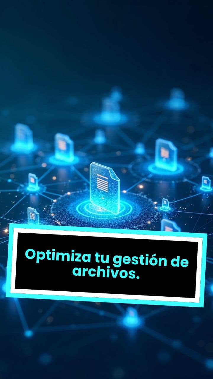 Optimiza tu gestión de archivos.