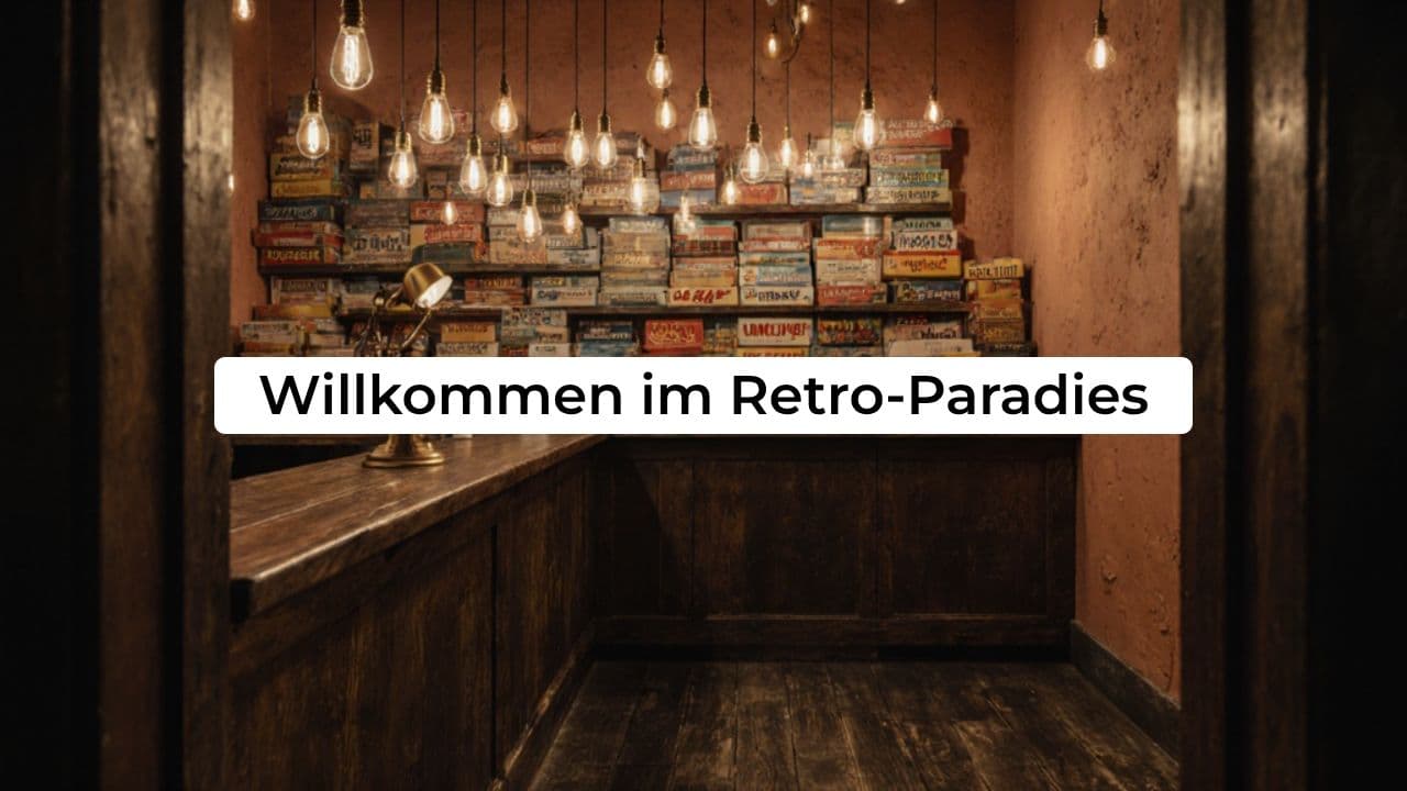 Retro Arcade Cafe Experience