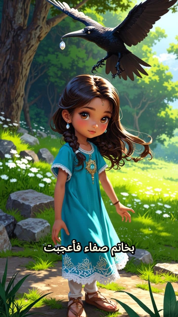 الغراب المتكلم وصفاء