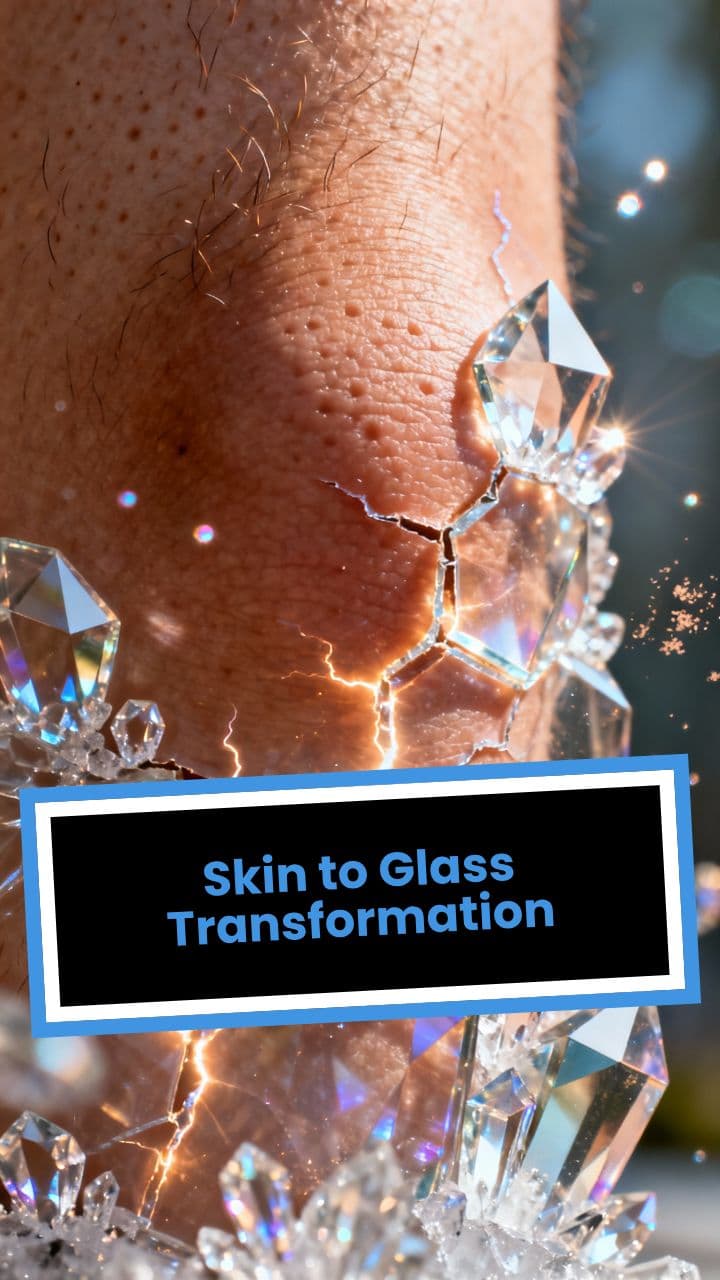 Skin to Glass Transformation
