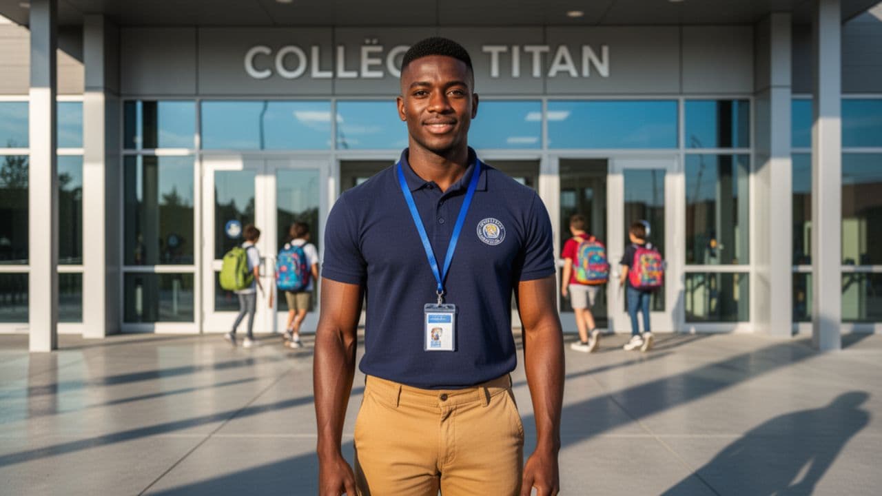 Grégory, assistant d’éducation au Titan