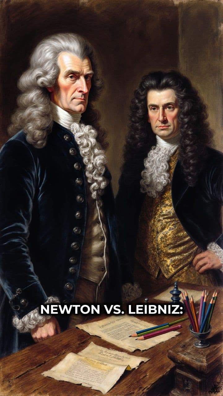 Newton and Leibniz’s Calculus War