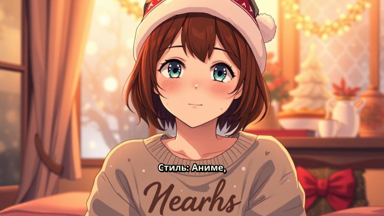 Утро волшебства в новогоднем настроении