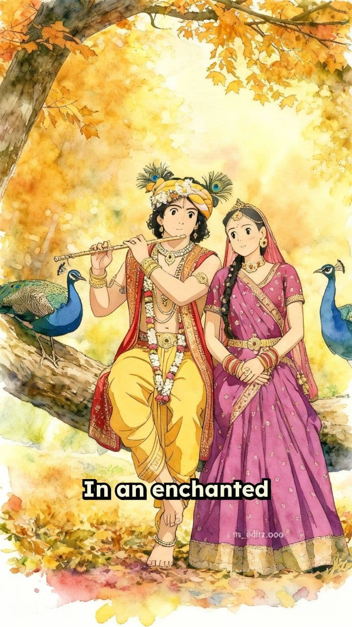 Eternal Divine Love: Radha and Krishna