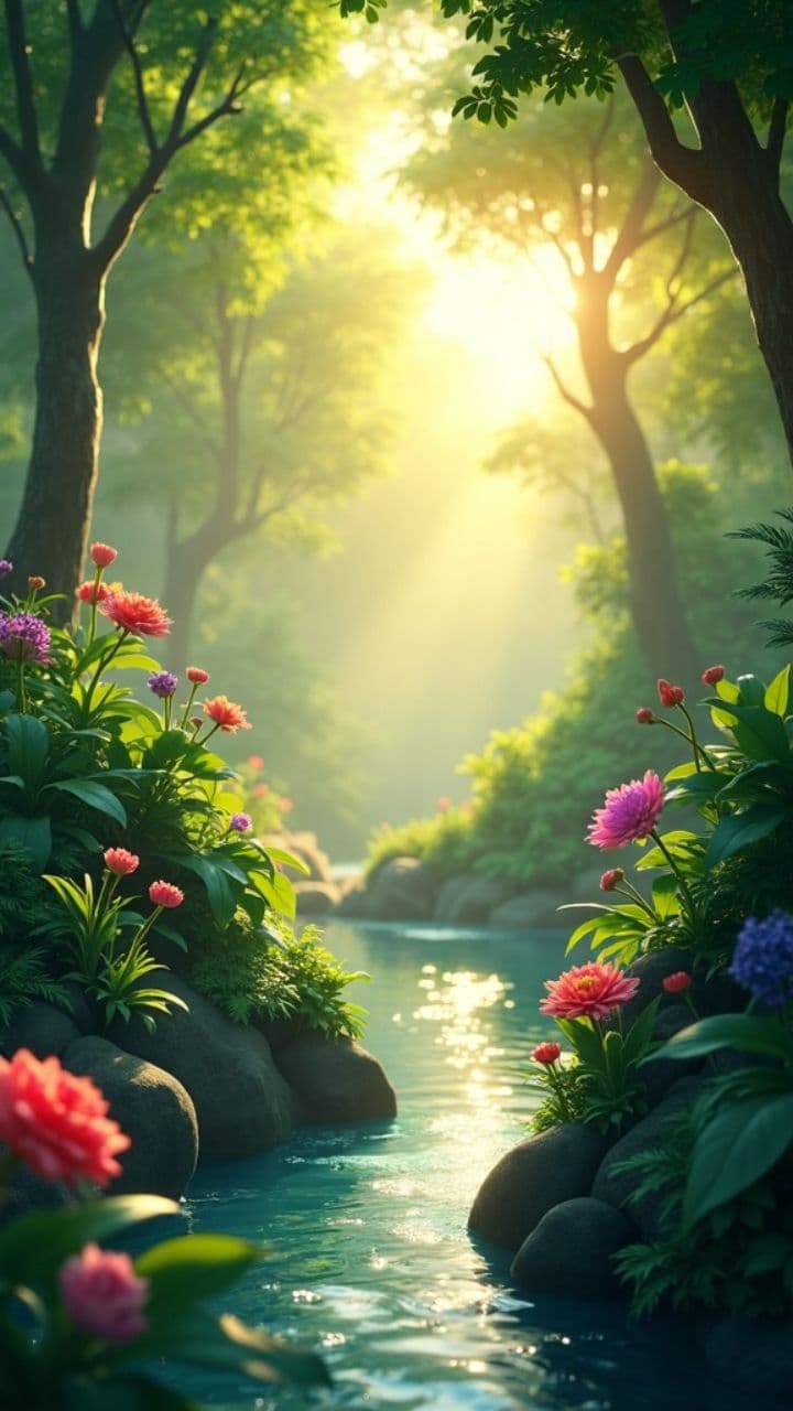 Dancing Parrot in the Sunlight