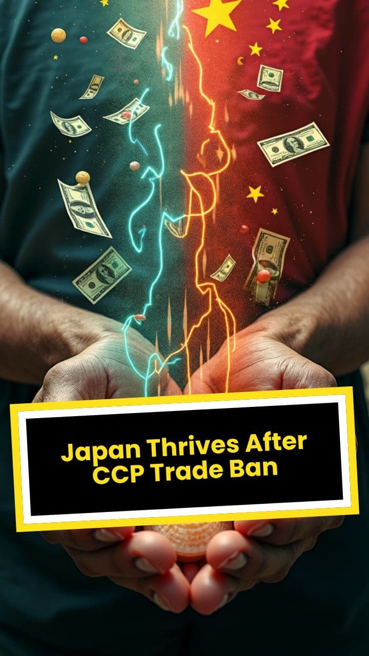 Japan Thrives After CCP Trade Ban