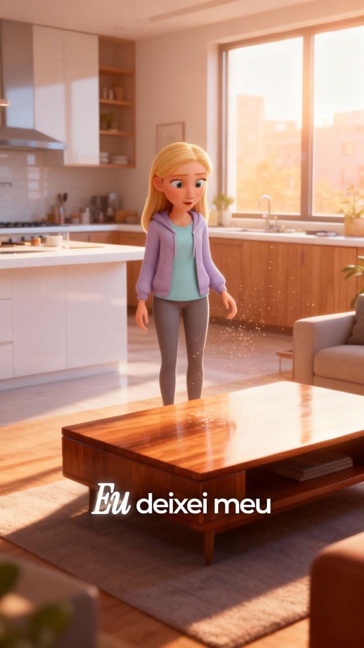 Encontrei o copo… invisível! 🥛✨