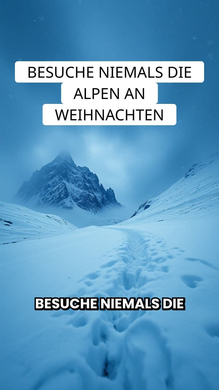 Die weiße Frau an Weihnachten